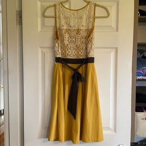 Mustard Dress